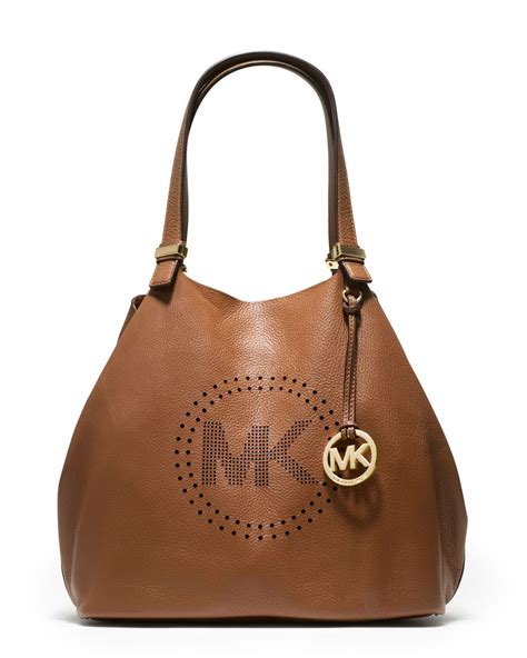 michael kors perforated bag.